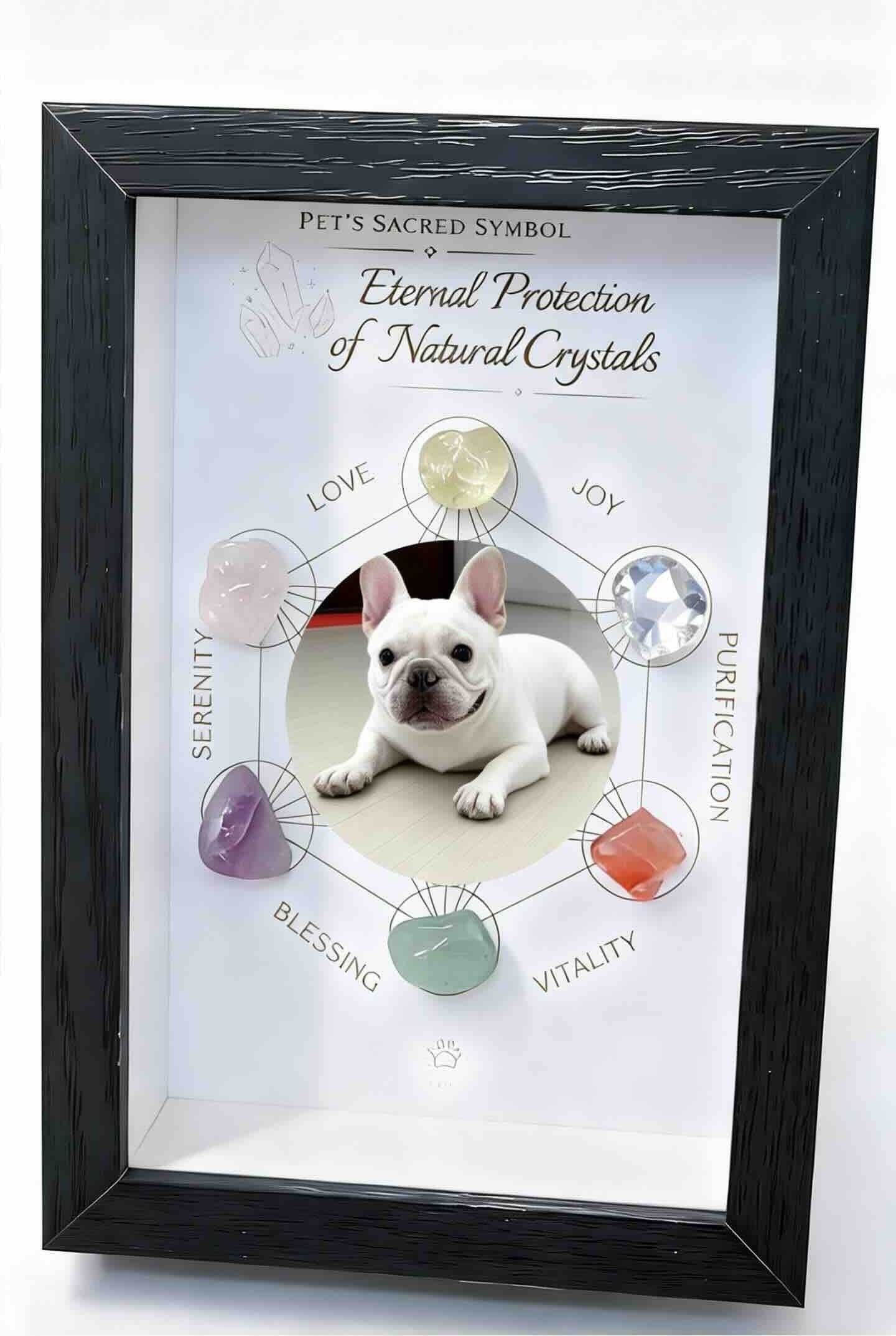 Personalized Pet Photo Crystal Protection Frame | Eternal Connection Keepsake