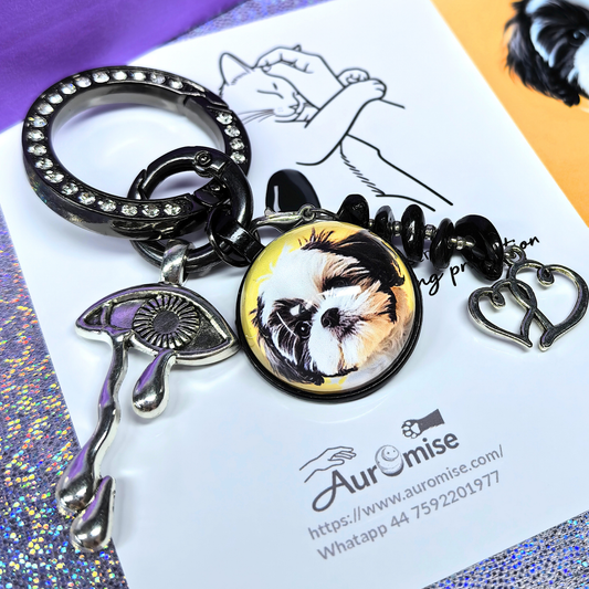 Finding Comfort with a Black Obsidian Pet Memorial Keepsake/A Safe Place for Your Tears