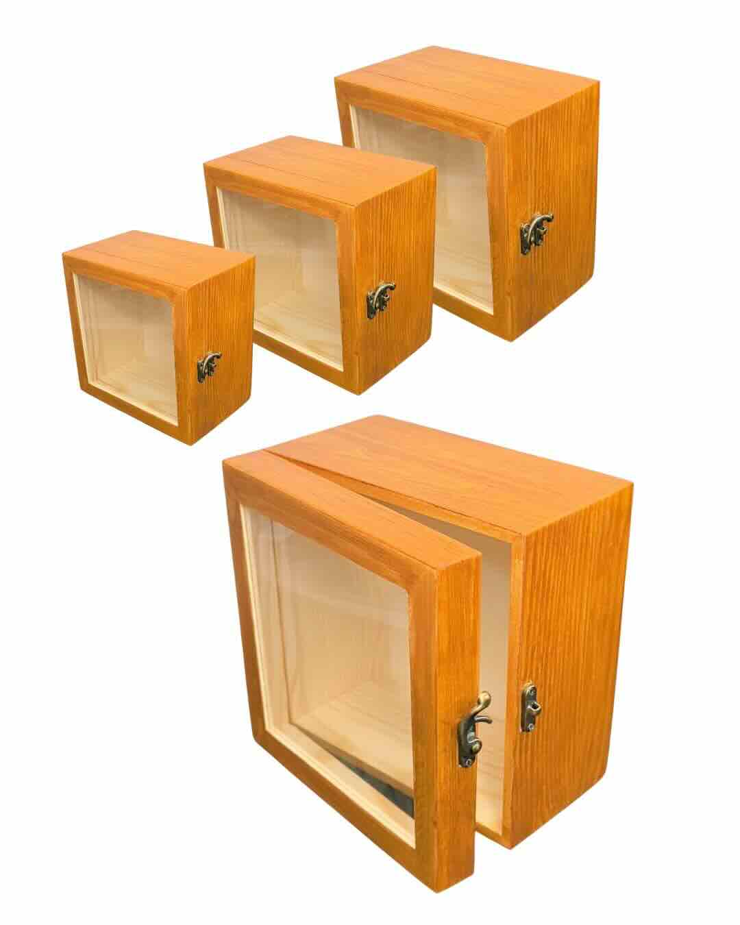 Custom Extra-Deep Wood Memory Shadow Box | DIY Pet Memorial Photo Frame