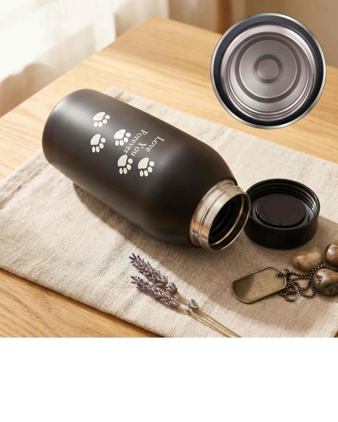 Custom Stainless Steel Pet Urn | Shatterproof Dog & Cat Urns