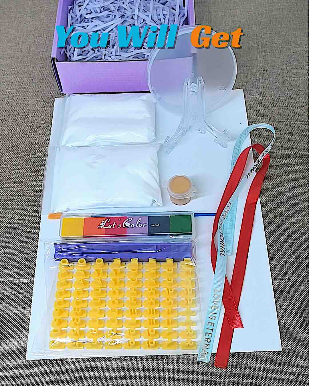 Pet Paw Print Kit for Dogs & Cats – DIY Clay Keepsake Set