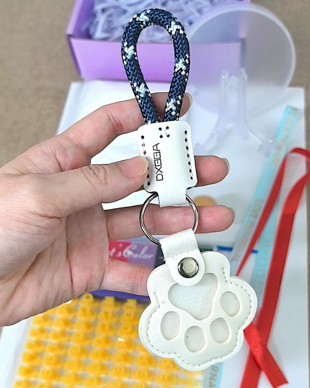 Pet Paw Print Kit for Dogs & Cats – DIY Clay Keepsake Set